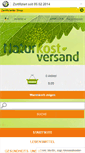 Mobile Screenshot of naturkostversand.de